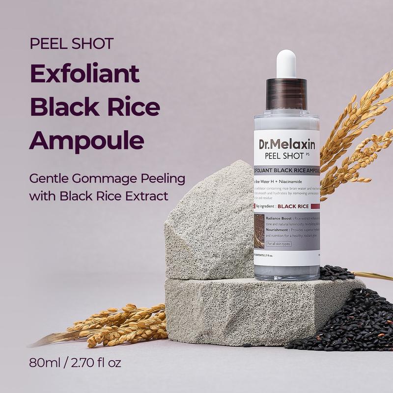 Dr.Melaxin Peel Shot Exfoliating Black Rice Ampoule