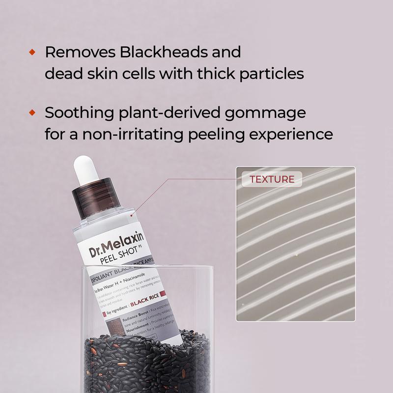 Dr.Melaxin Peel Shot Exfoliating Black Rice Ampoule