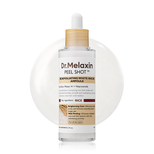 Dr.Melaxin Peel Shot Exfoliating White Rice Ampoule