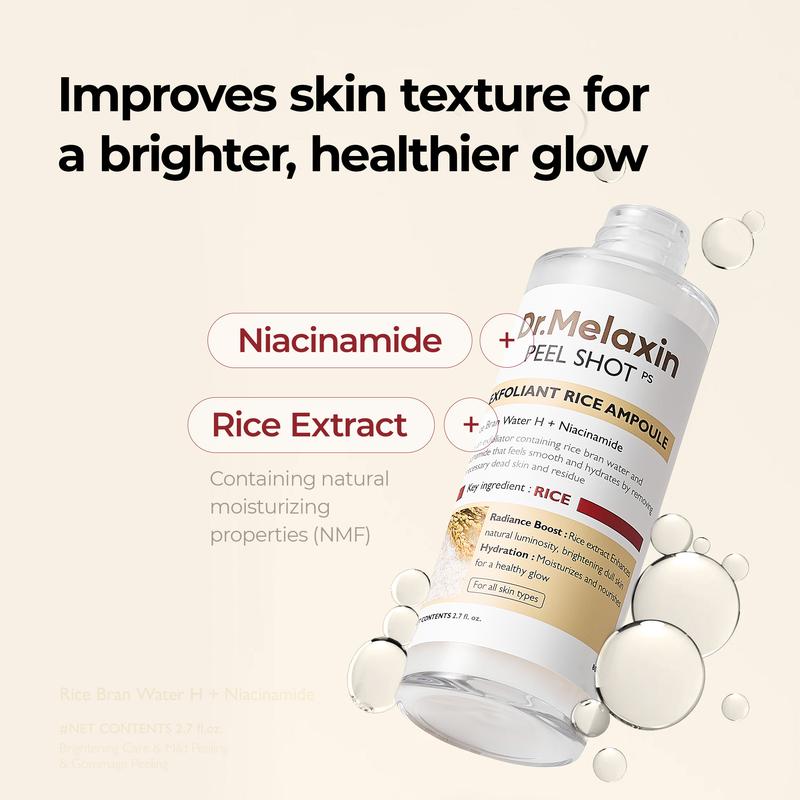 Dr.Melaxin Peel Shot Exfoliating White Rice Ampoule