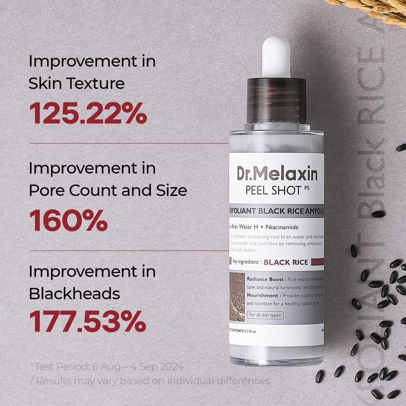 Dr.Melaxin Peel Shot Exfoliating Black Rice Ampoule