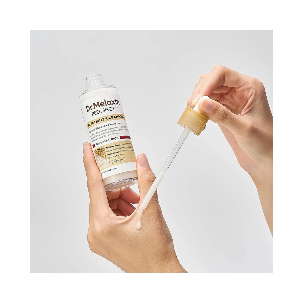 Dr.Melaxin Peel Shot Exfoliating White Rice Ampoule