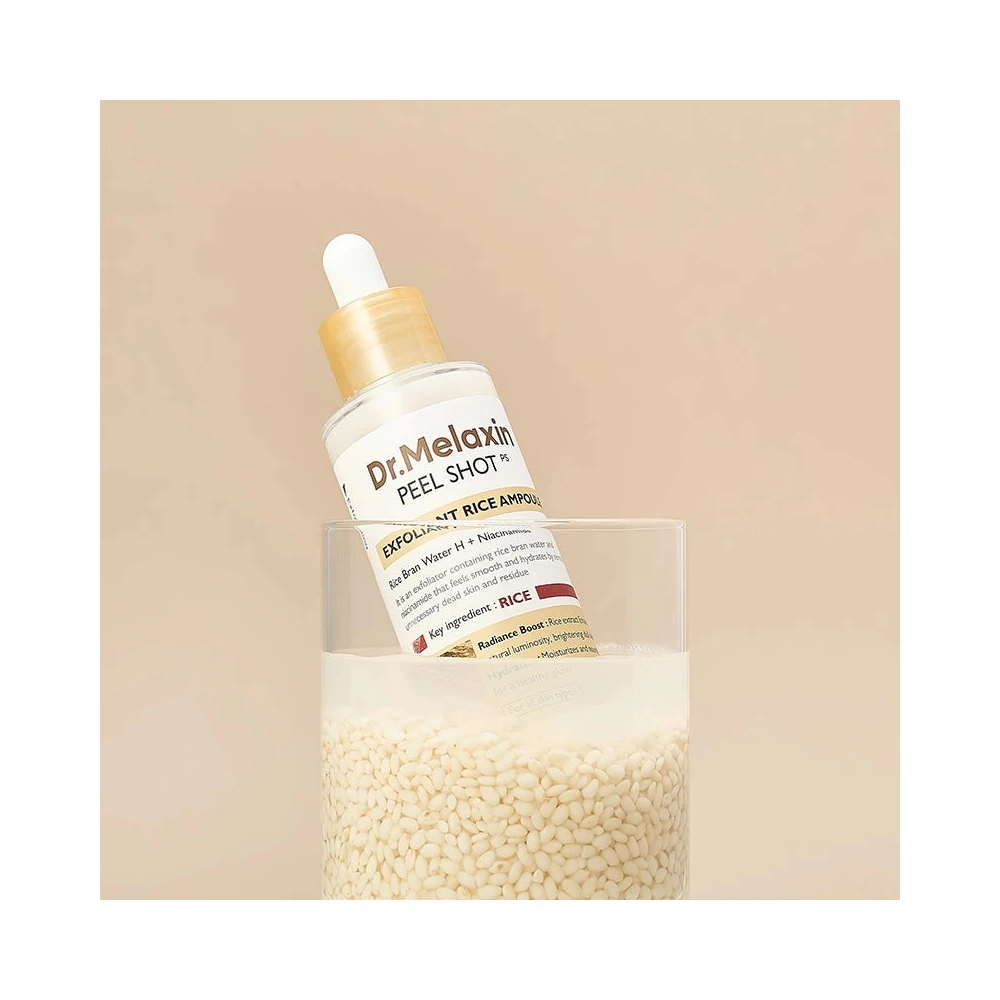 Dr.Melaxin Peel Shot Exfoliating White Rice Ampoule
